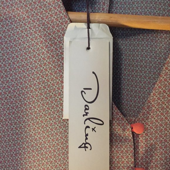 Darling Sheer Blouse NWT - Picture 7 of 8